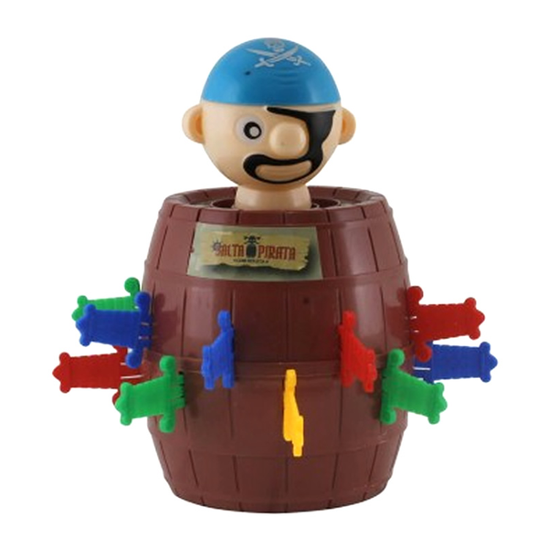 Jogo Pula Salta Pirata Com Roleta - Unik - Azul