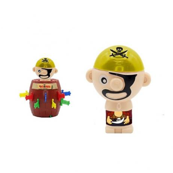 Jogo Pula Salta Pirata Com Roleta - Unik - Amarelo