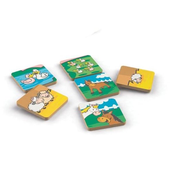 Jogo Da Memória Minha Escolinha Animais E Filhotes - Xalingo