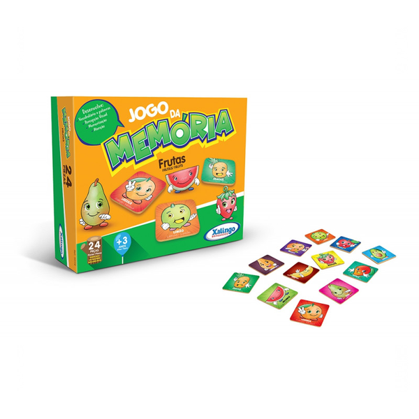 Jogo Da Memória Frutas - Xalingo