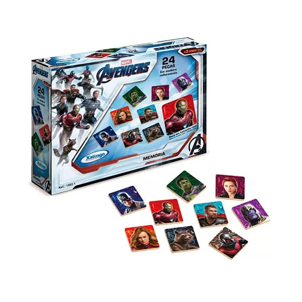 Jogo Da Memória Avengers Assemble - Xalingo