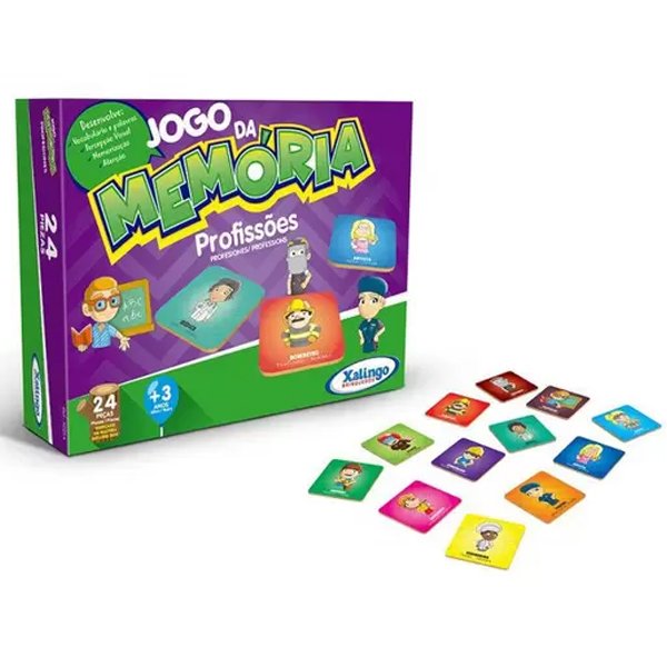 Jogo da Memória Profissões - Xalingo