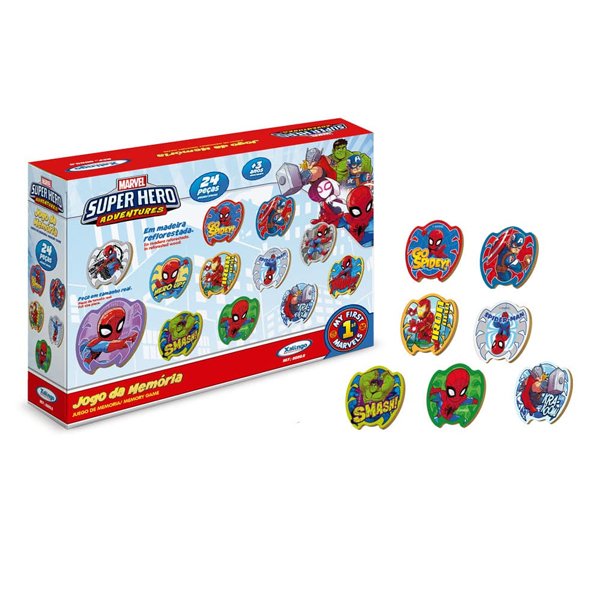 Jogo da Memória Super Hero Adventures - Xalingo