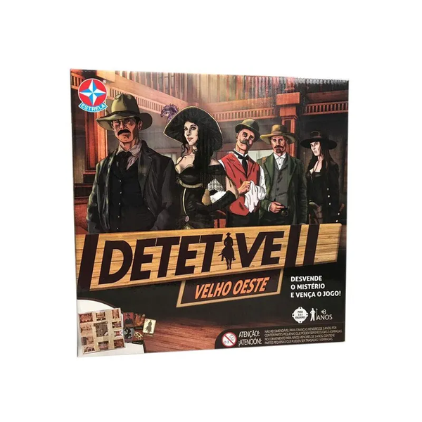 Jogo Detetive Velho Oeste - Estrela