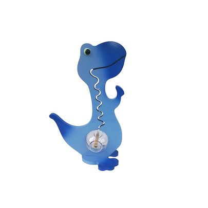 Cofre Madeira Dino Dindin 52cm - Bem Infantil - Azul