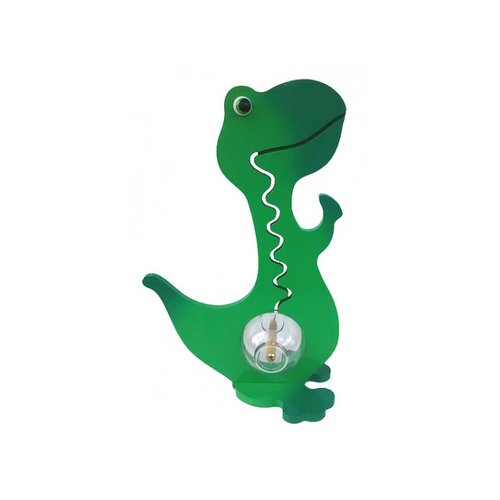 Cofre Madeira Dino Dindin 52cm - Bem Infantil - Verde