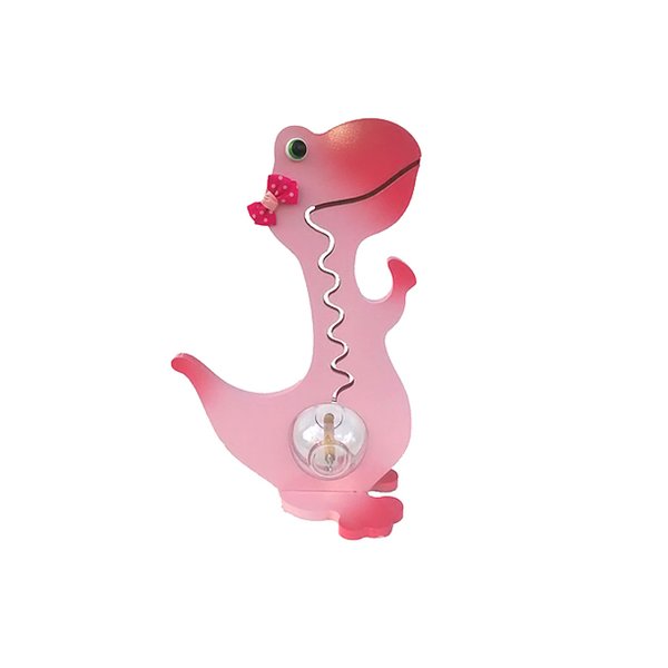 Cofre Madeira Dino Dindin 52cm - Bem Infantil - Vermelho