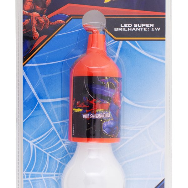 Luminária  com cordão Spider-Man - ETITOYS