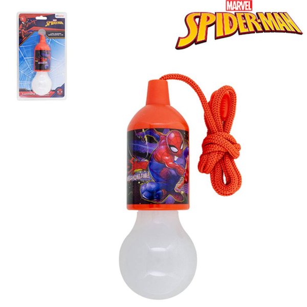 Luminária  com cordão Spider-Man - ETITOYS
