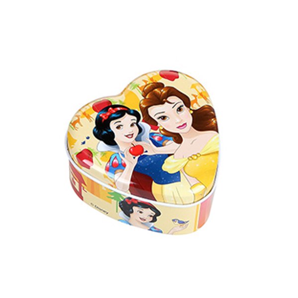 Porta Joia Lata Princesas - ETITOYS - Amarelo