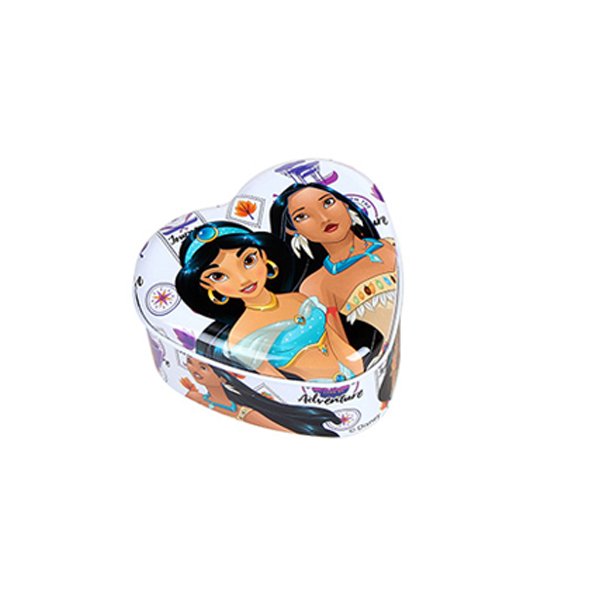 Porta Joia Lata Princesas - ETITOYS - Branco