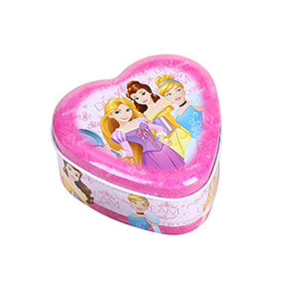 Porta Joia Lata Princesas - ETITOYS - Rosa
