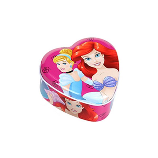 Porta Joia Lata Princesas - ETITOYS - Vermelho