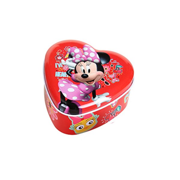 Porta Joia Lata Minnie - ETITOYS - Vermelho