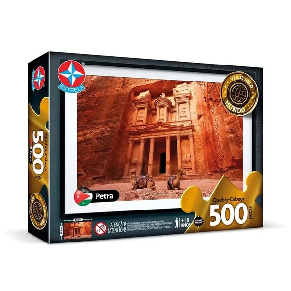 Quebra-Cabeça 500 Peças Petra - Estrela