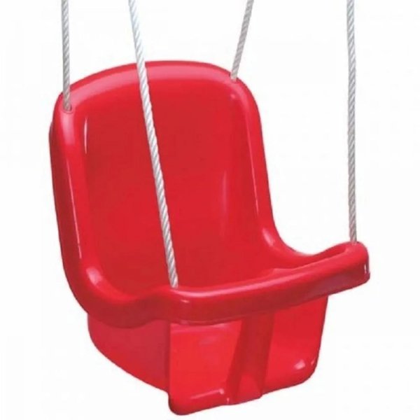 Balanço Infantil com Corda - Monte Líbano - Vermelho