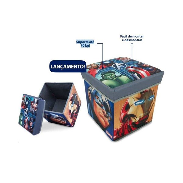 Porta-Objetos Banquinho Vingadores - Zippy Toys