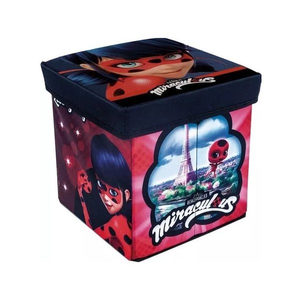 Porta-Objetos Banquinho Ladybug - Zippy Toys