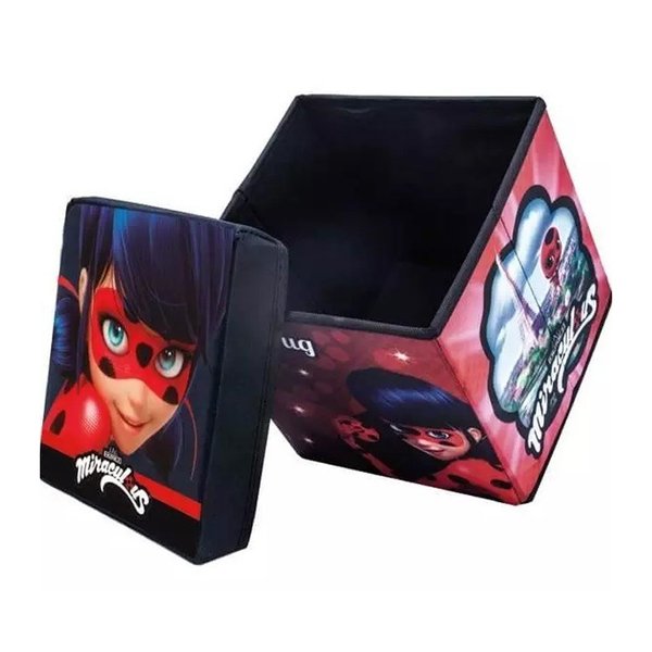 Porta-Objetos Banquinho Ladybug - Zippy Toys