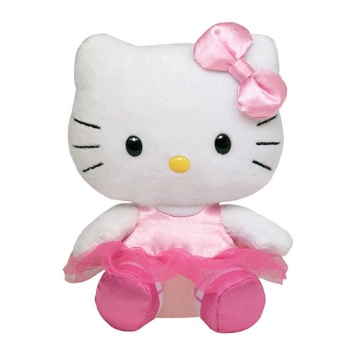 Pelúcia Beanie Babies Hello Kitty Bailarina  - DTC