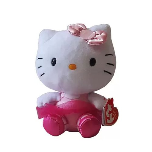 Pelúcia Beanie Babies Hello Kitty Bailarina  - DTC
