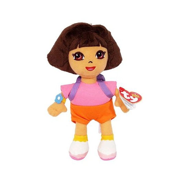 Pelúcia Beanie Babies Dora Aventureira - DTC
