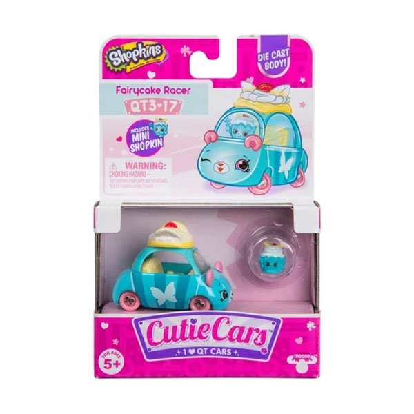 Carrinho Miniatura Shopkins Cutie Cars Turbolinho - DTC