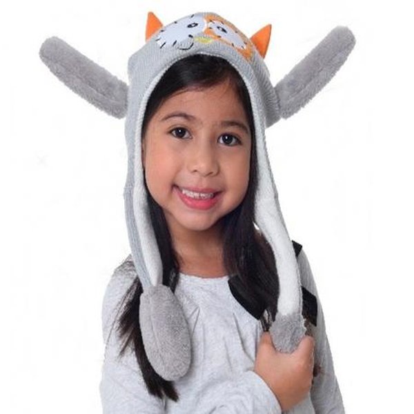 Touca Que Mexe Orelha Modelo Coruja - EzBAG