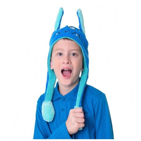 Touca Que Mexe Orelha Modelo Monstro Azul - Everly
