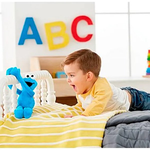 Pelúcia Vila Sésamo Come Come Super Abraço - Fisher Price