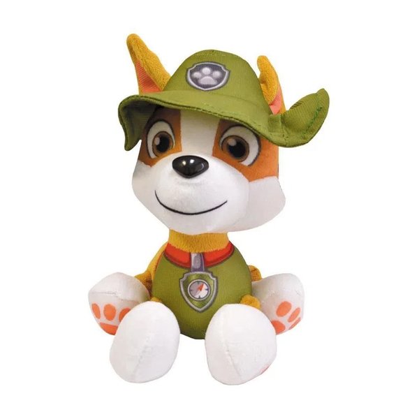 Pelúcia Patrulha Canina Tracker 15cm - Sunny