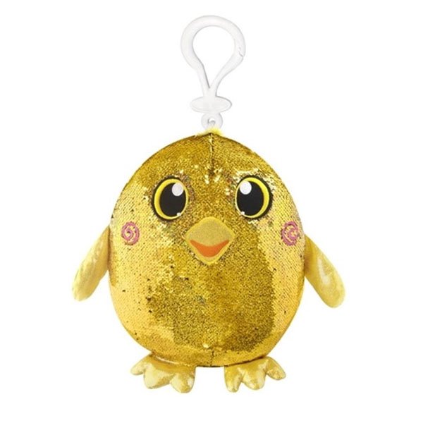 Chaveiro Colecionável Shimmeez Clip on Plush Muda de Cor - Toyng - Dourado