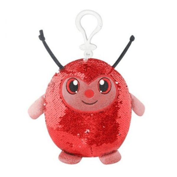 Chaveiro Colecionável Shimmeez Clip on Plush Muda de Cor - Toyng - Vermelho
