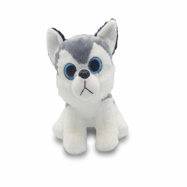 Cachorro de Pelúcia 14cm Husky Siberiano - Unik
