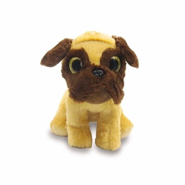 Cachorro de Pelúcia 14cm Pug - Unik