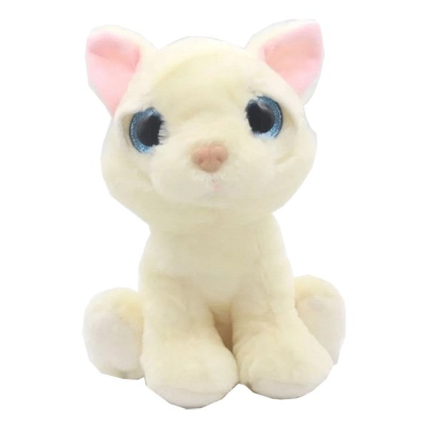 Gato de Pelúcia 18cm - Unik - Branco