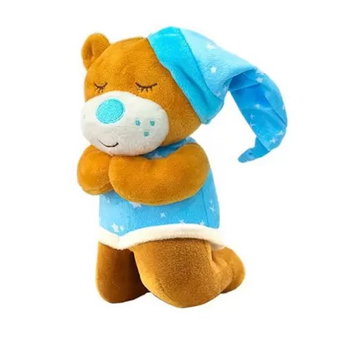 Urso de Pelúcia que Ora o Pai Nosso Azul - Unik
