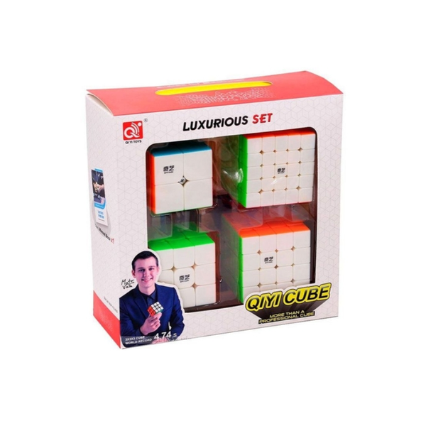 Cubo Mágico Kit com 4 QiYi