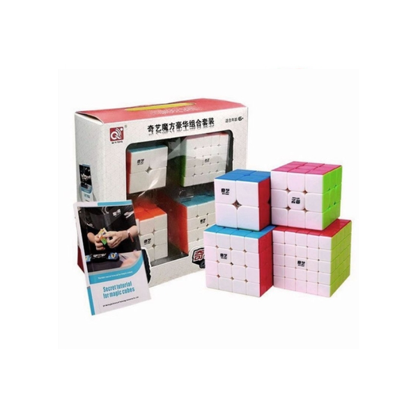 Cubo Mágico Kit com 4 QiYi