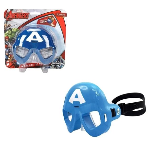 Máscara de Natação Marvel Capitão América - Candide