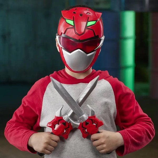Power Rangers Hero Training Pack Máscara e Espadas - Hasbro