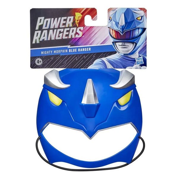 Máscara Power Rangers Mighty Morphin - Hasbro - Azul