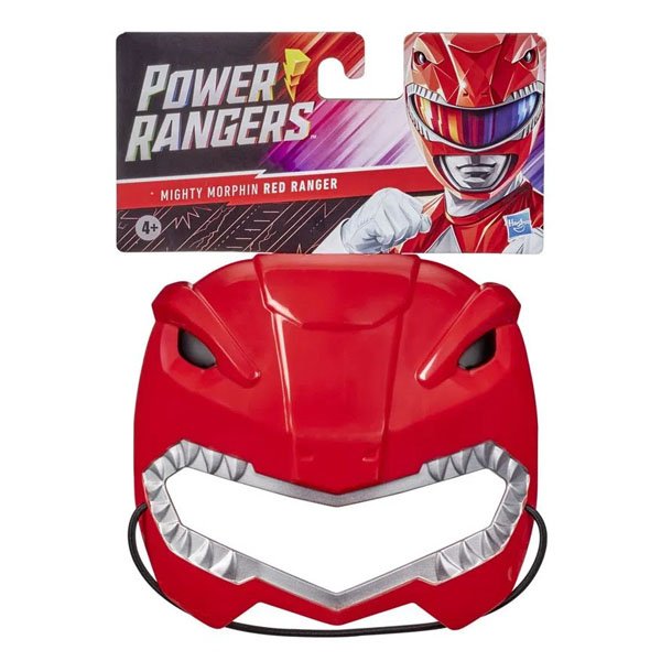 Máscara Power Rangers Mighty Morphin - Hasbro - Vermelho