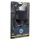 Máscara e Capa Preta do Batman - Rosita