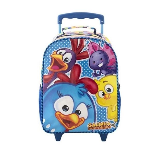 Mala com Rodas 16 Galinha Pintadinha R1 - Xeryus