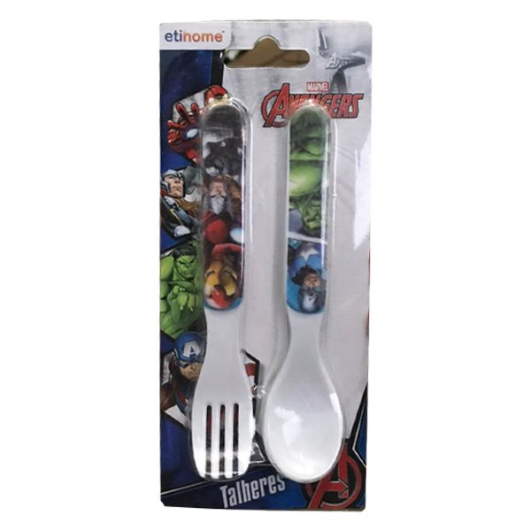 Talheres 2 Peças Avengers - ETITOYS