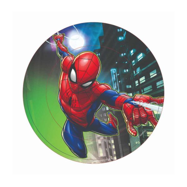 Prato de Sobremesa Spider Man 20cm - ETITOYS