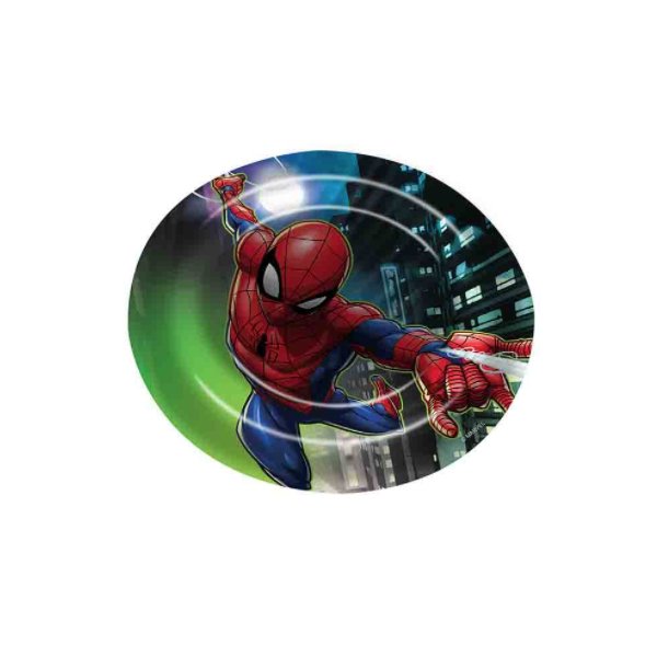 Prato de Sobremesa Spider Man 20cm - ETITOYS