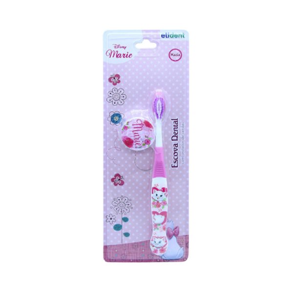 Escova Dental Infantil Marie com Capa - Etident