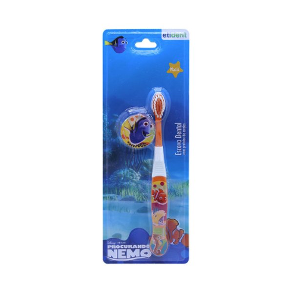 Escova Dental Infantil Nemo com Capa - Etident